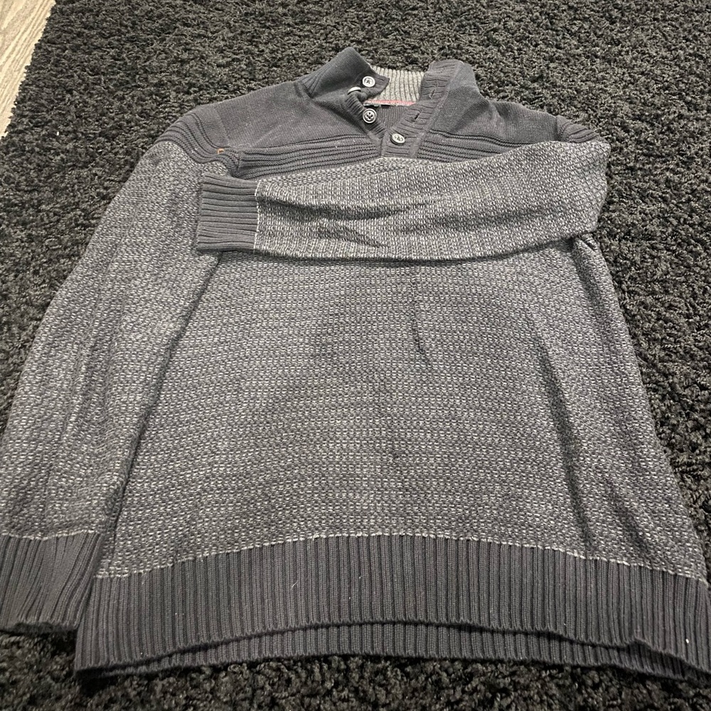 RW and Co mens medium dress sweater